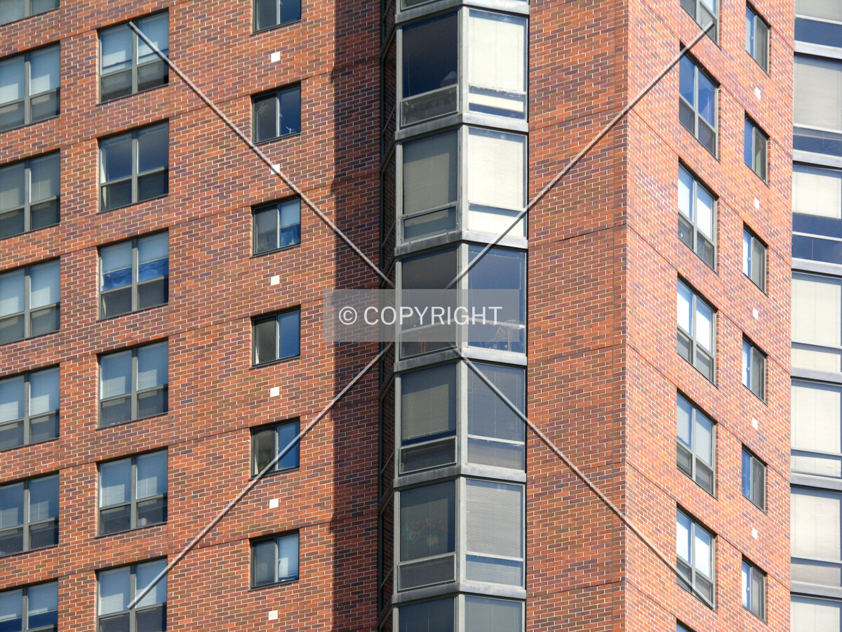 Southeast corner detail