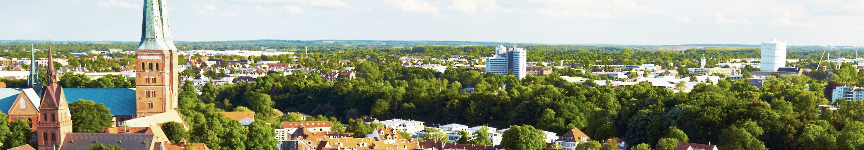 Panorama of Lübeck