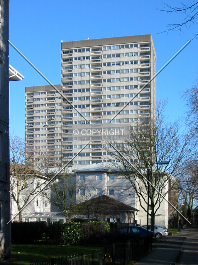 View from west with Grafton House behind