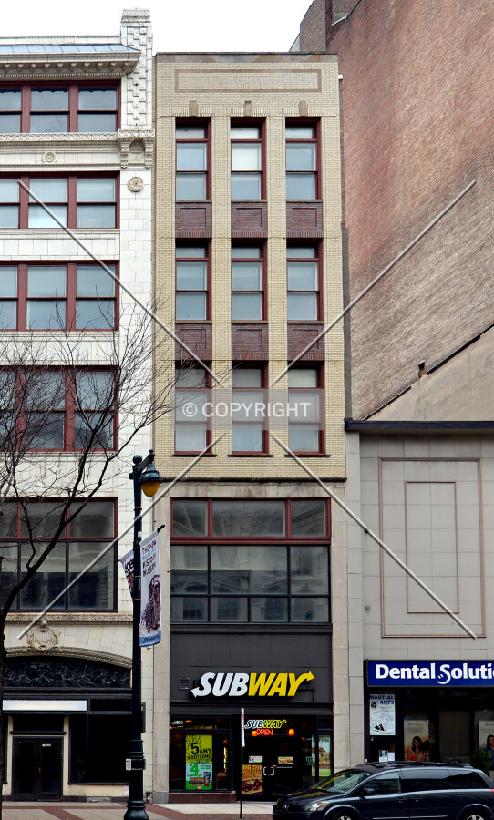 View from the north on Market Street