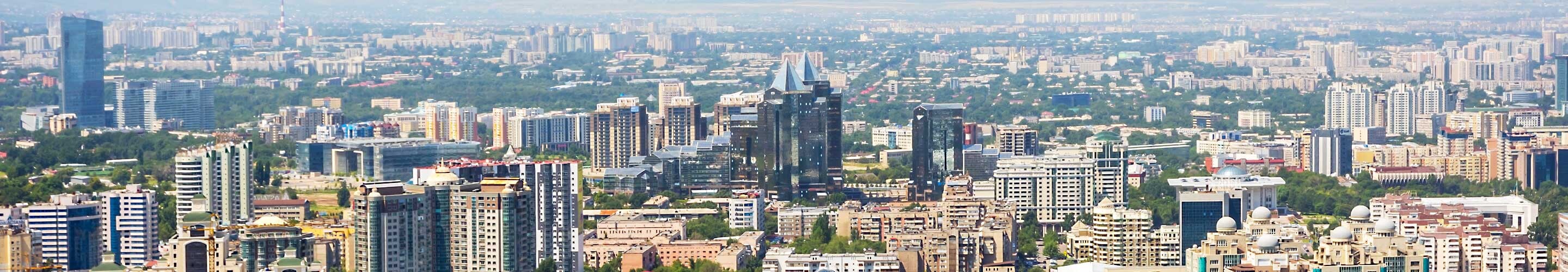 Panorama of Almaty