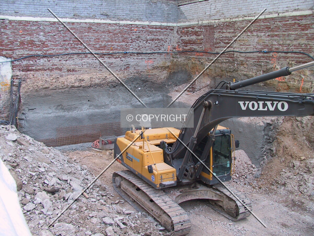 View of the site