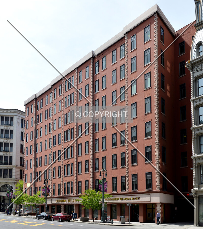 View from the southeast on Main Street