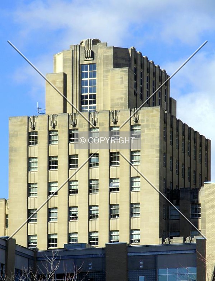 Upper floors from the east