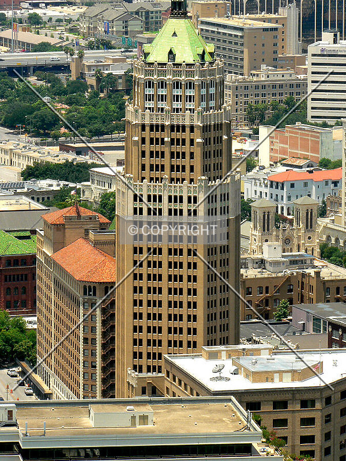 View from the east