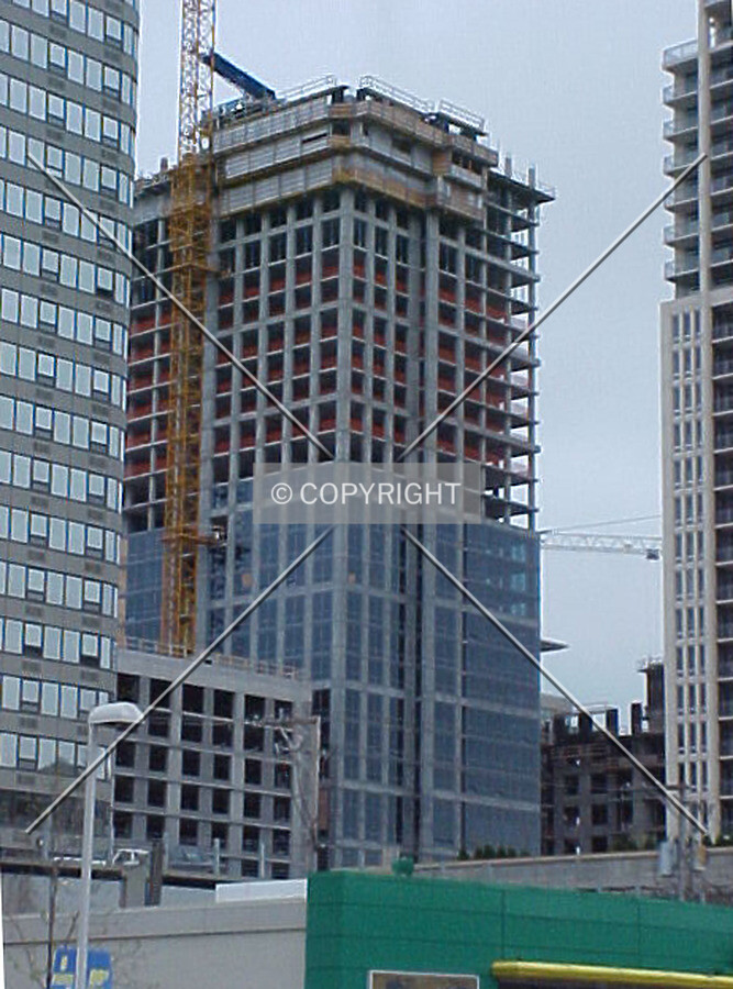 Looking southeast from Roosevelt Road and Wabash Avenue