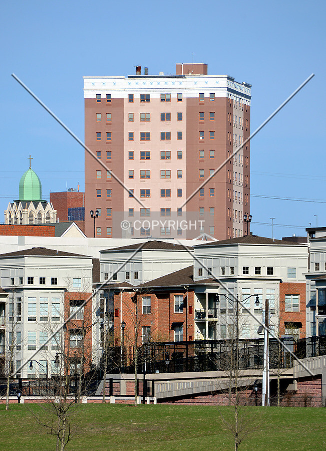 View from the southeast