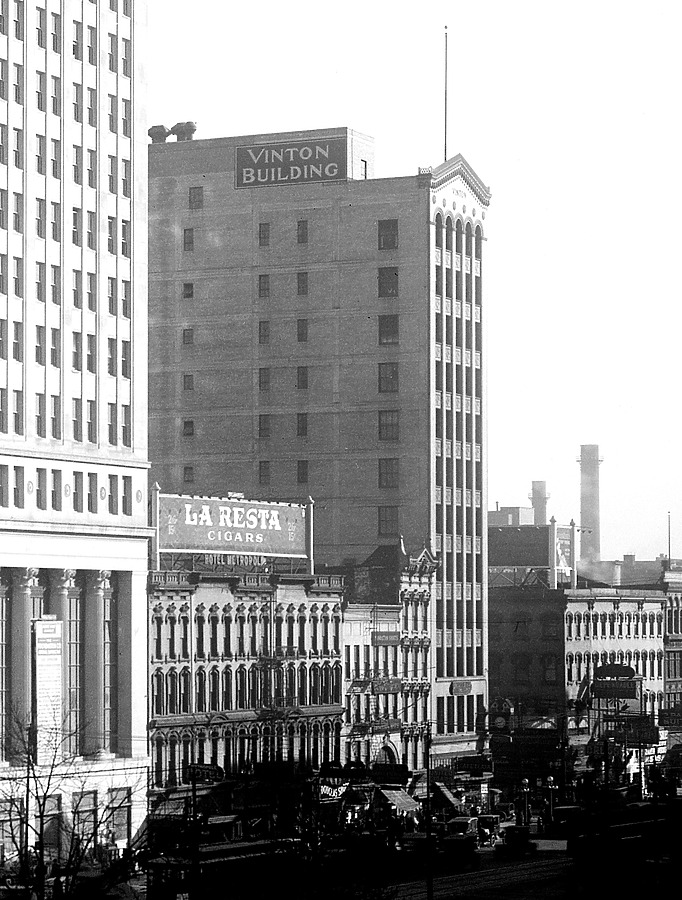 Vintage view from the northwest