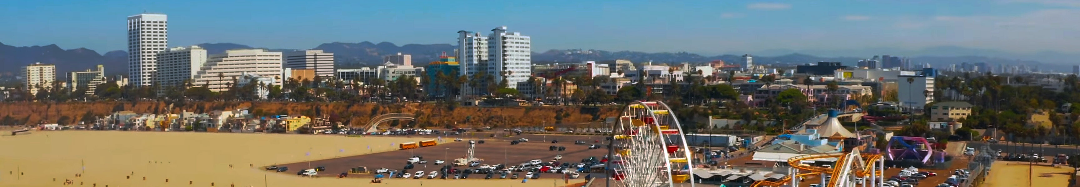 Panorama of Santa Monica