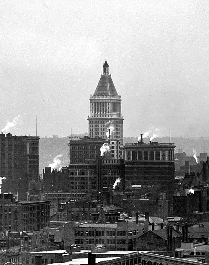Vintage view from the northeast