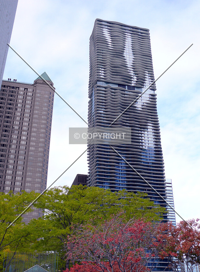 View to the north from Randolph Street