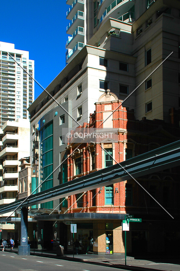 As seen from Pitt Street
