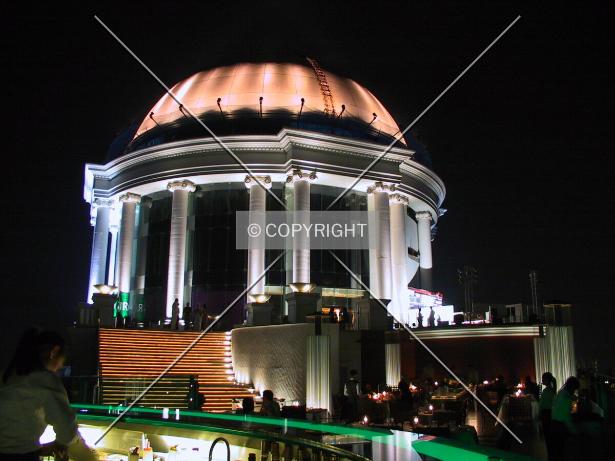 The Dome at night