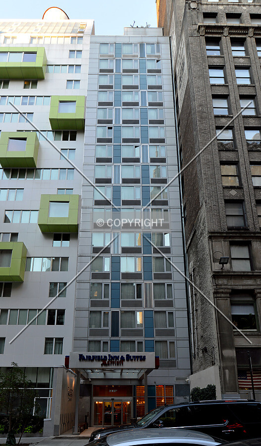 View from the southwest on 37th Street
