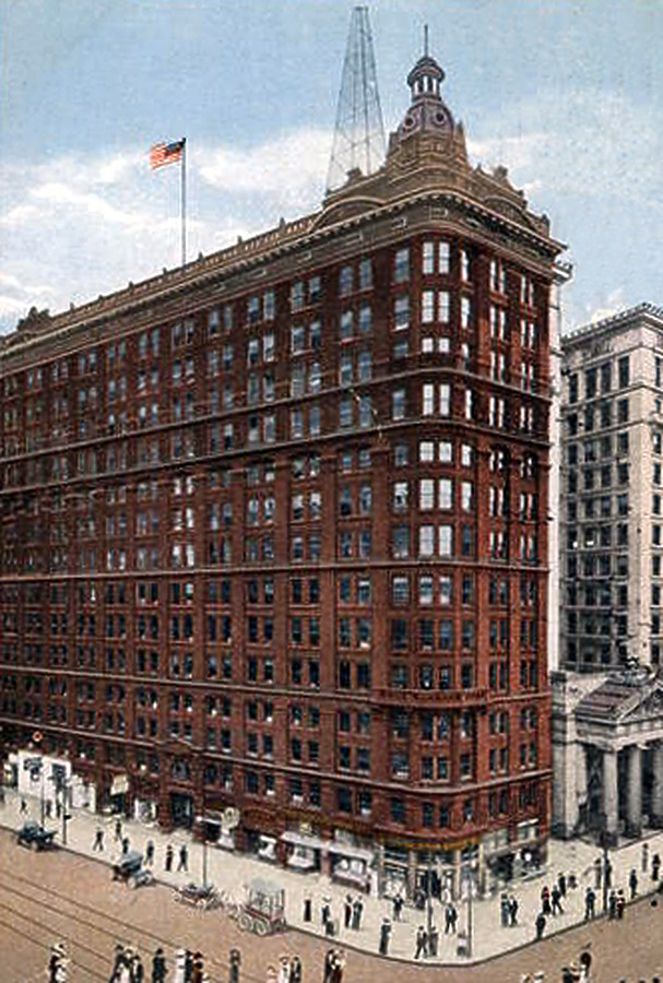 Vintage view from the northeast