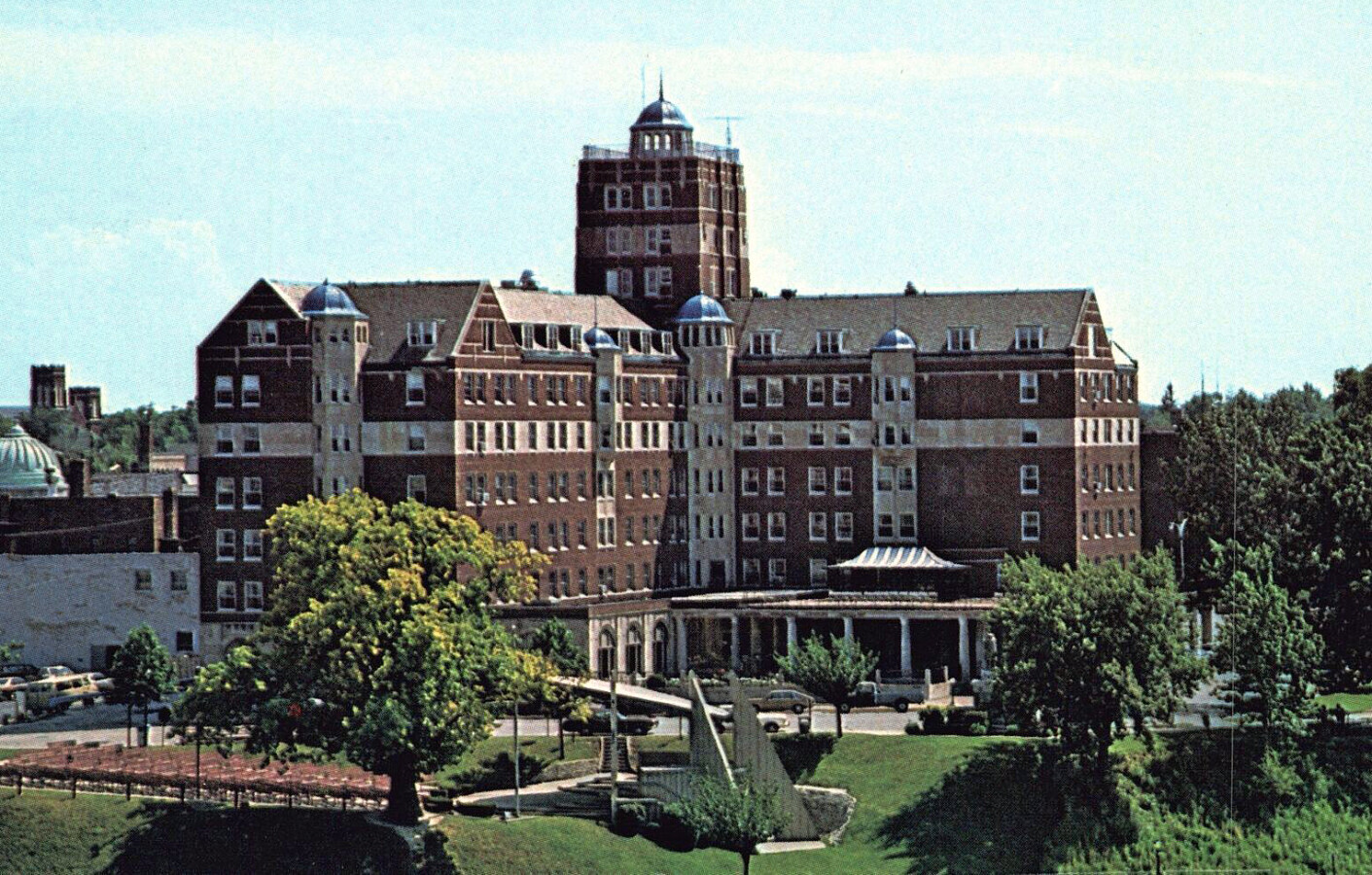Vintage view from the north