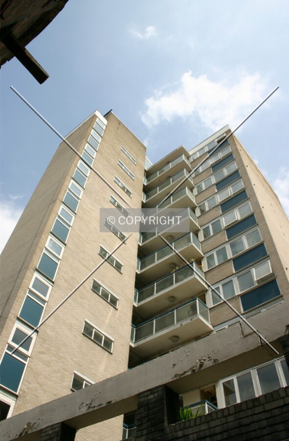 Looking up from Mount Pleasant