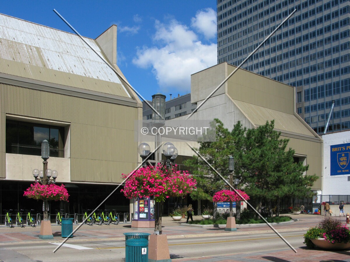 View to the northwest across Nicollet Mall