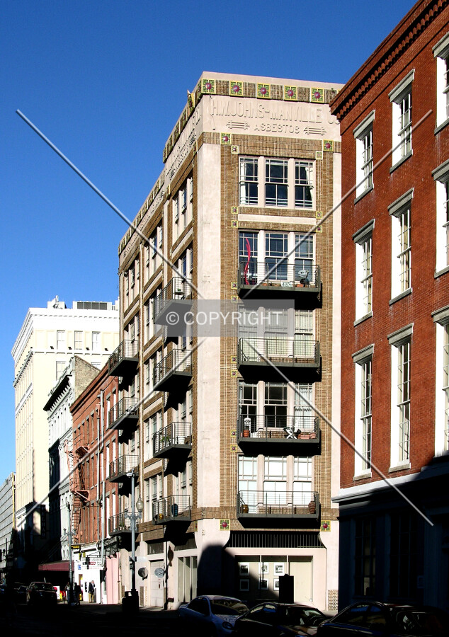 From Magazine Street to the south