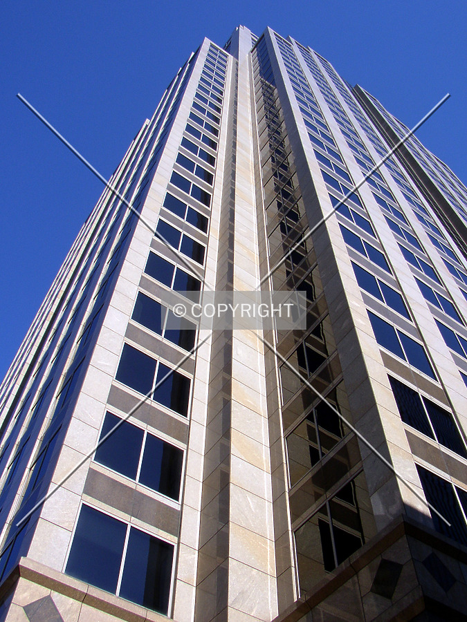 Looking up the southwest corner from 19th Street North