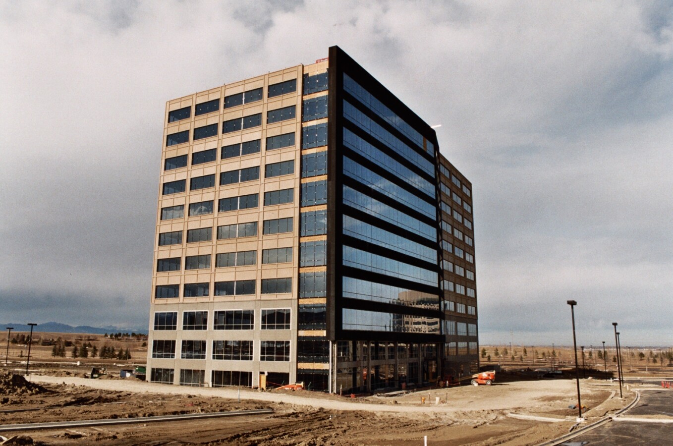 View from the southeast