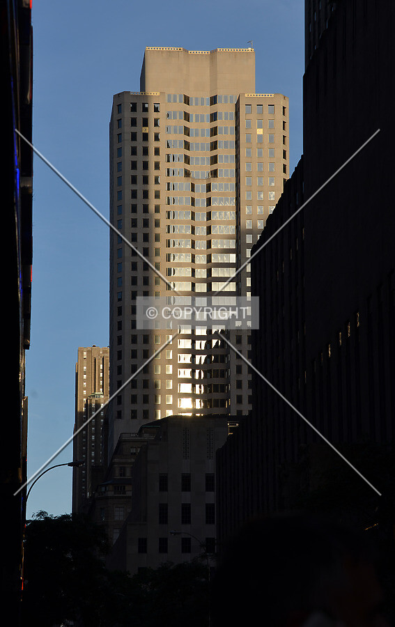View from the northwest on 50th Street