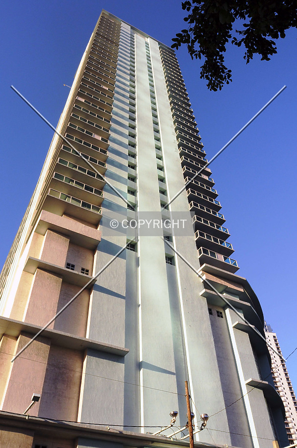 looking up from the southwest