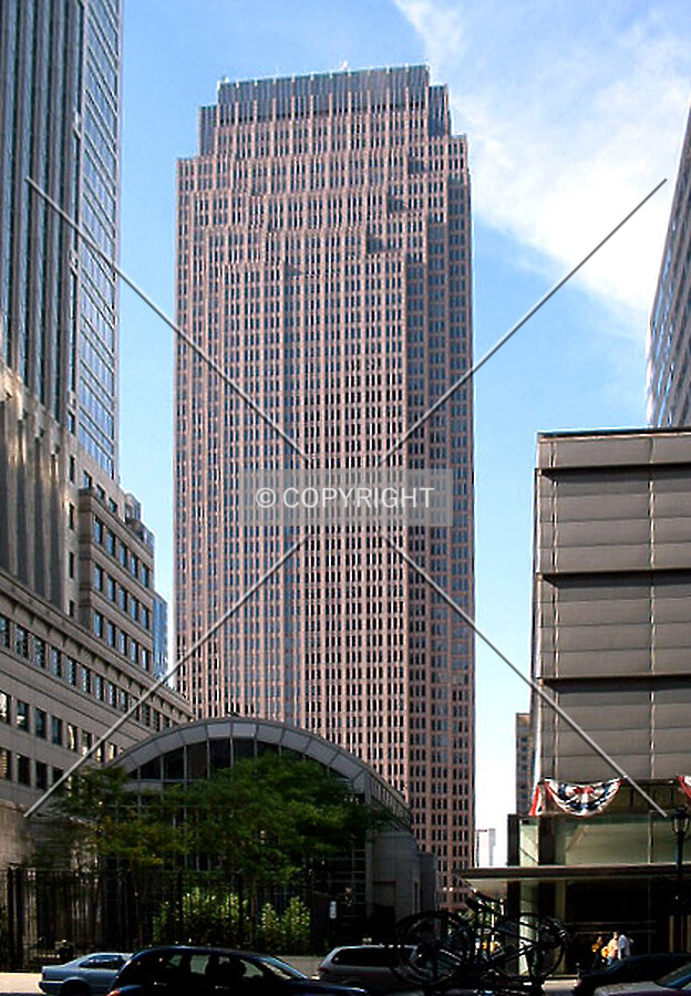 Vntage view from the south before construction of the Comcast Tower