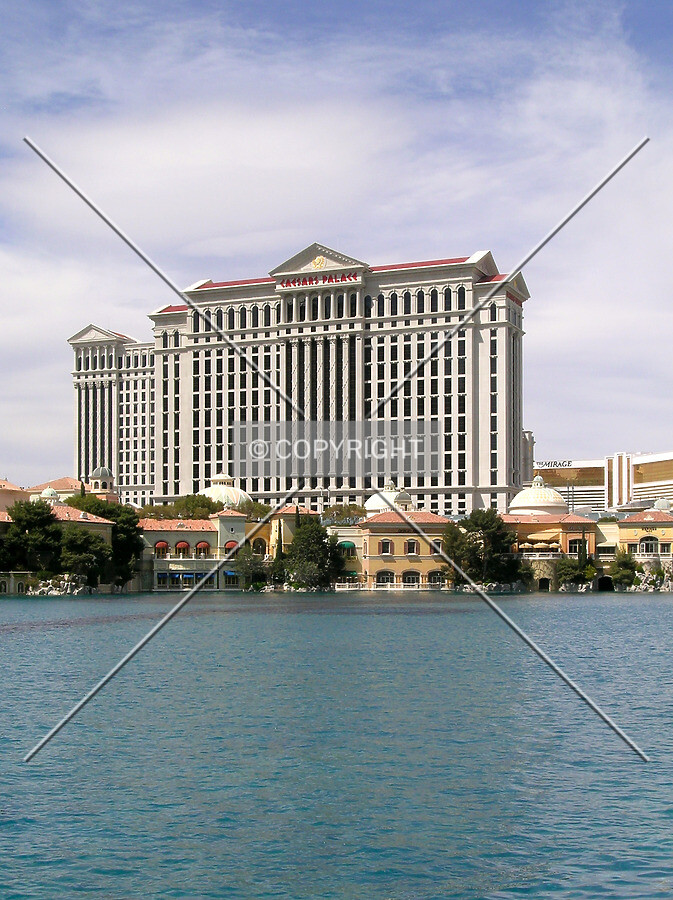 As seen from the Bellagio Resort & Casino
