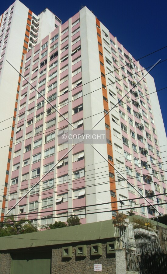 East and north facades seen across Quintino Bocaiuva Street
