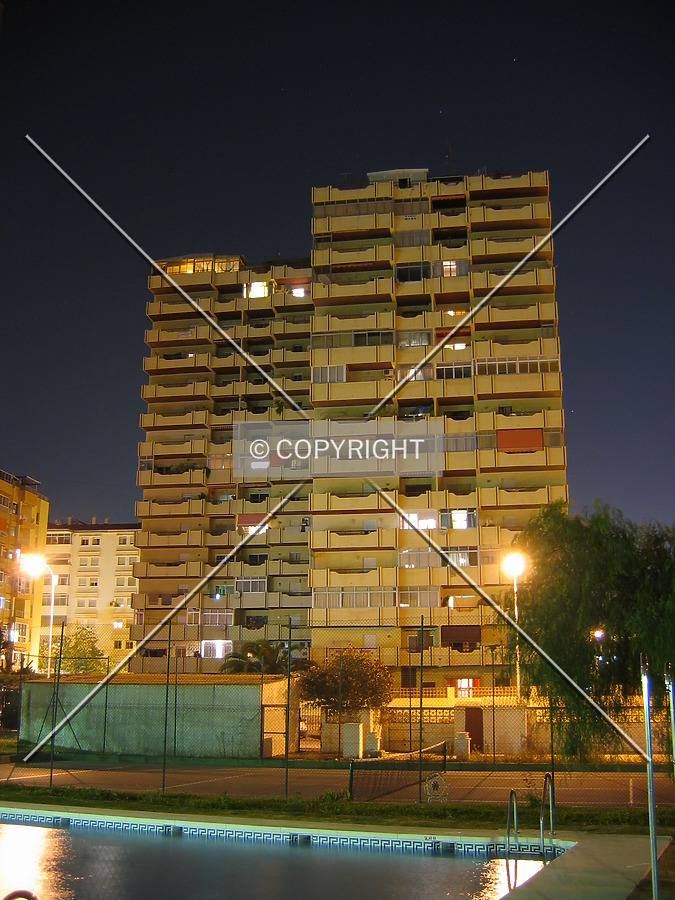 Night view from the south