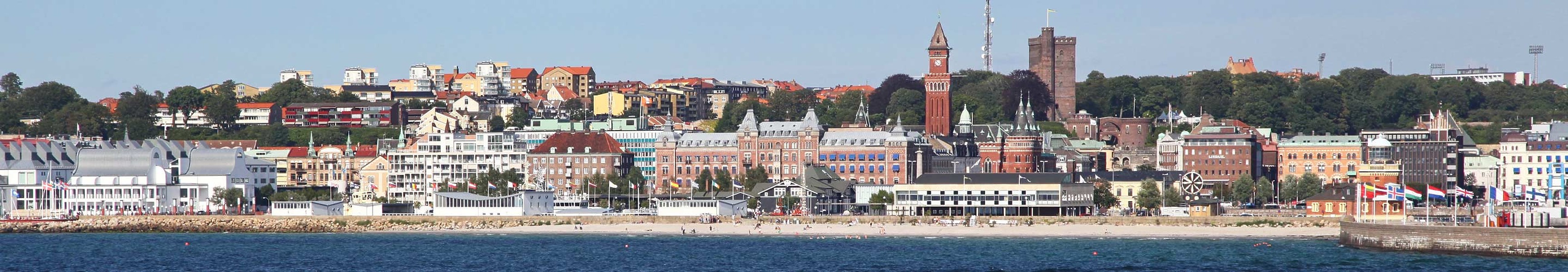 Panorama of Helsingborg