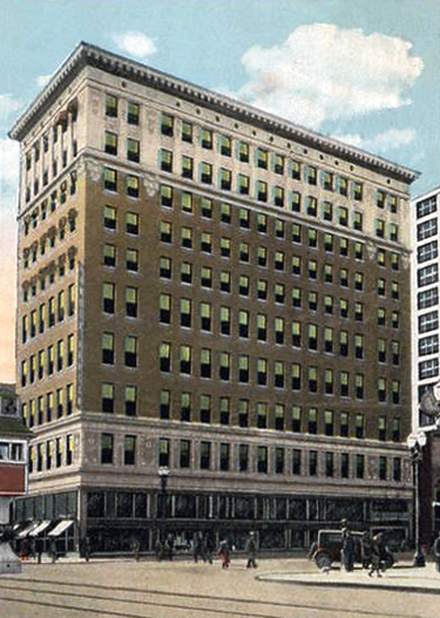 Vintage view from the northeast
