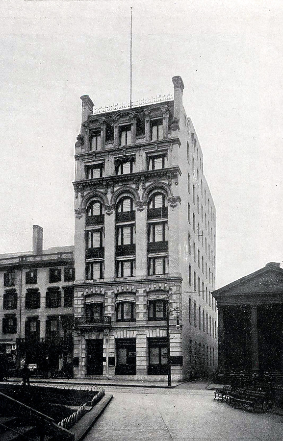 Vintage view from the southwest
