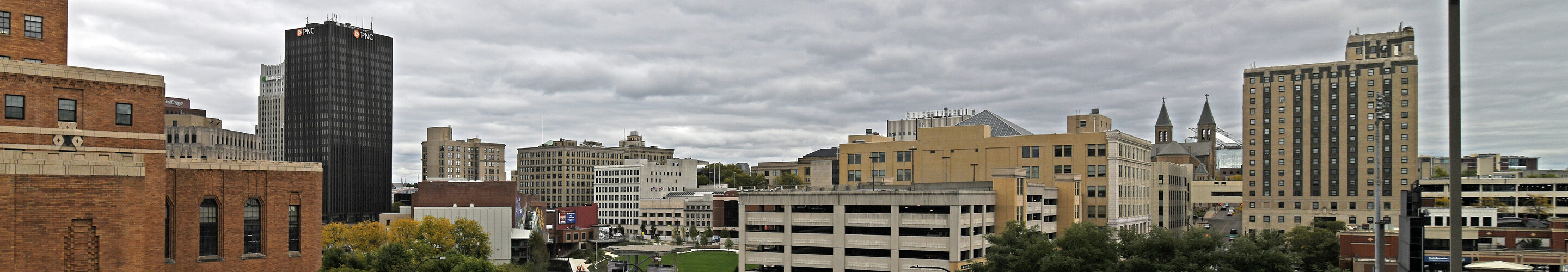 Panorama of Akron