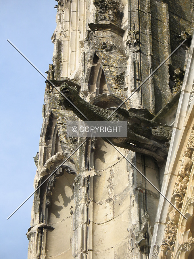 Gargoyle on the western façade