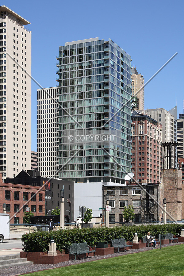 View from the southeast