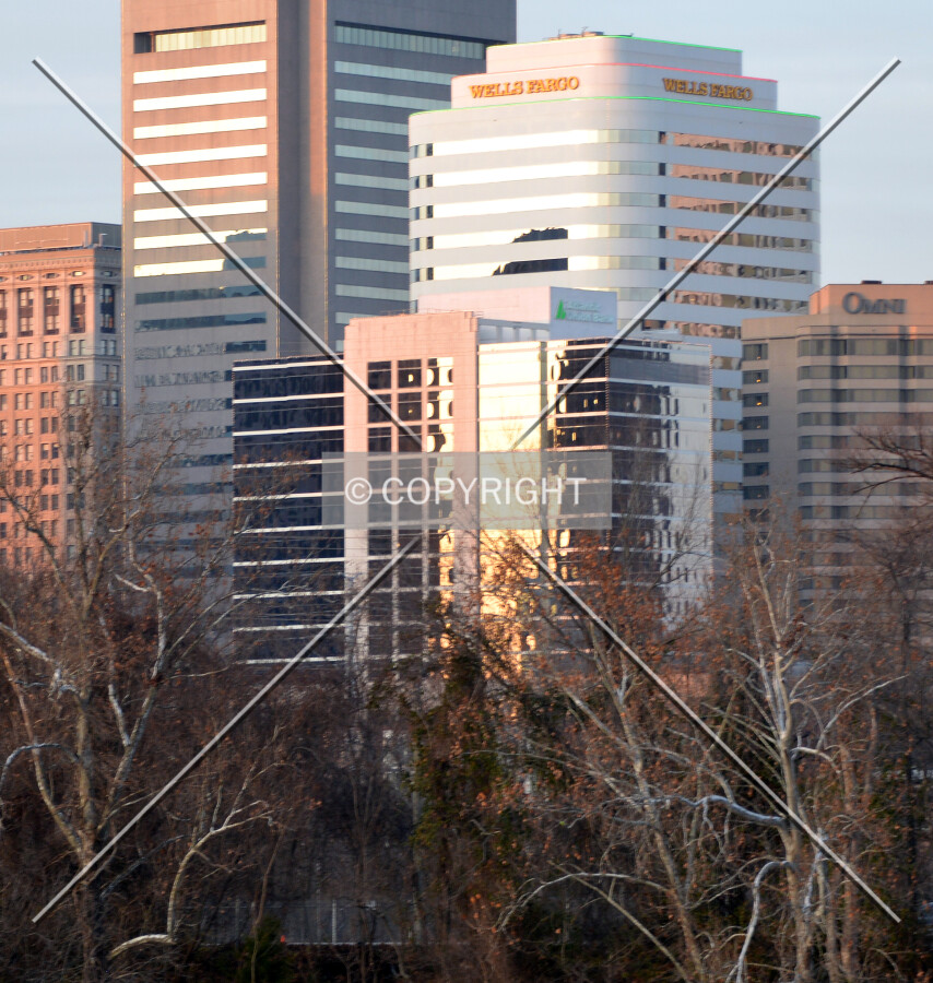 View from the southeast