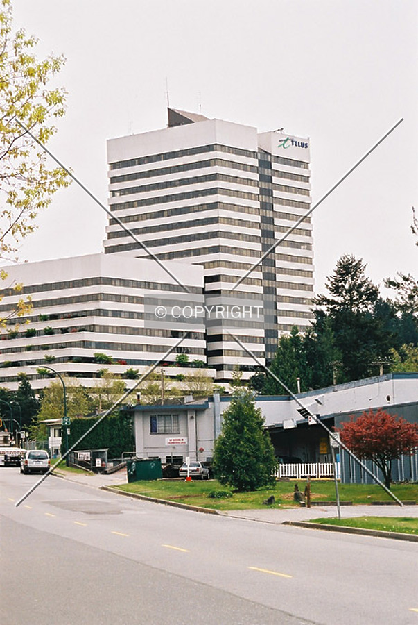 Side view from Crowley Drive