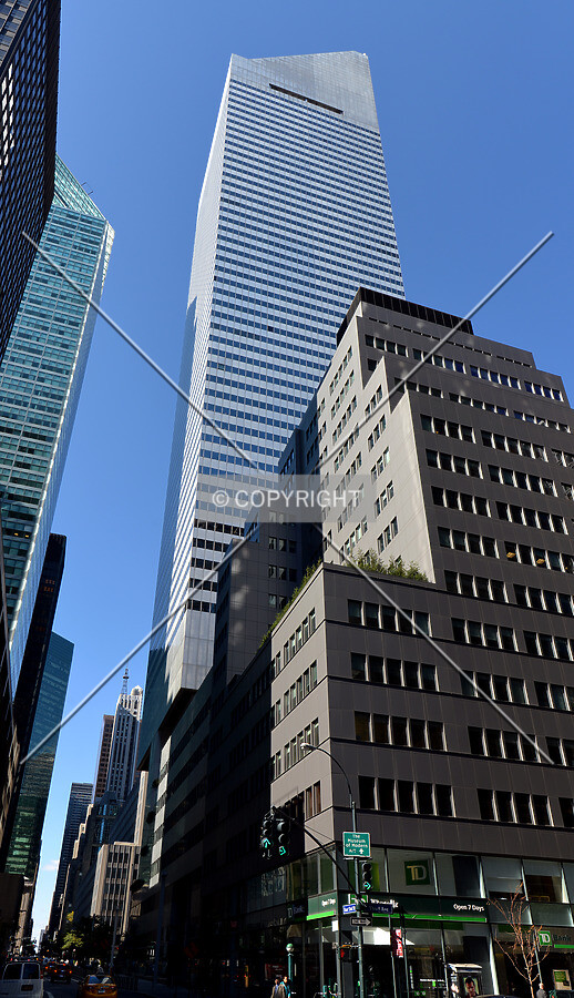 View from the southeast at 53rd Street and 3rd Avenue