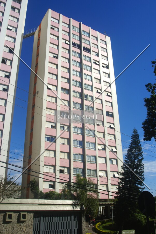 Front view from across Quintino Bocaiuva Street