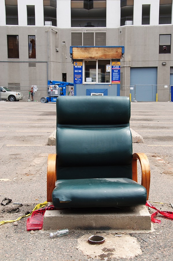 Abandoned chair