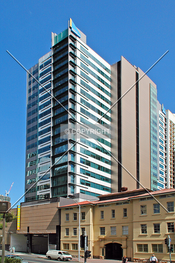 As seen from Elizabeth Street