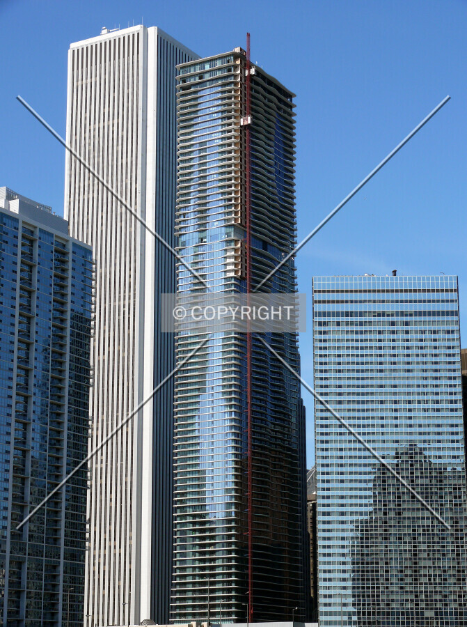 View from the Lake Shore Drive bridge