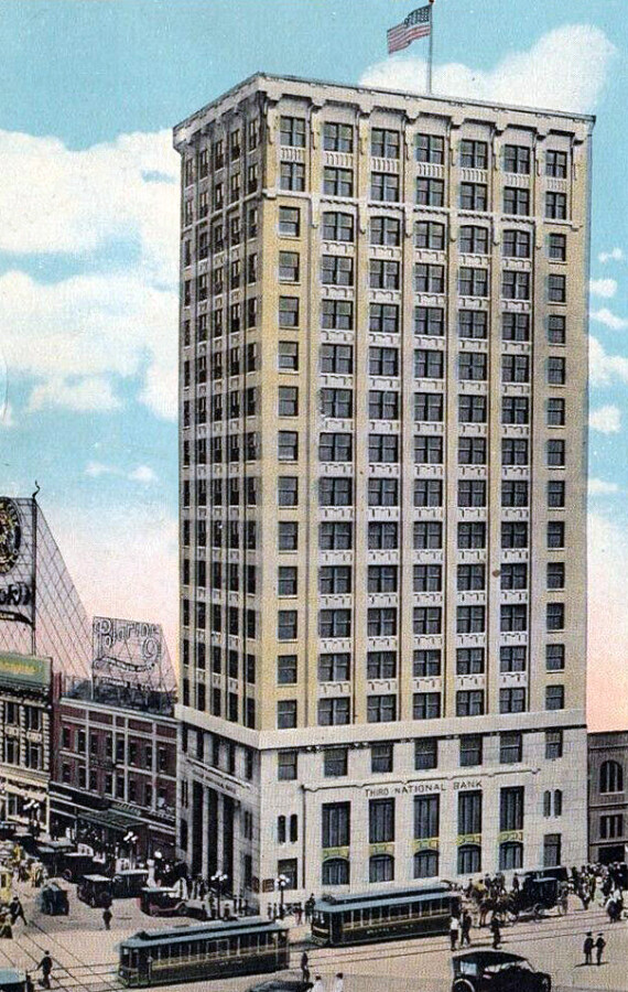 Vintage view from the northwest