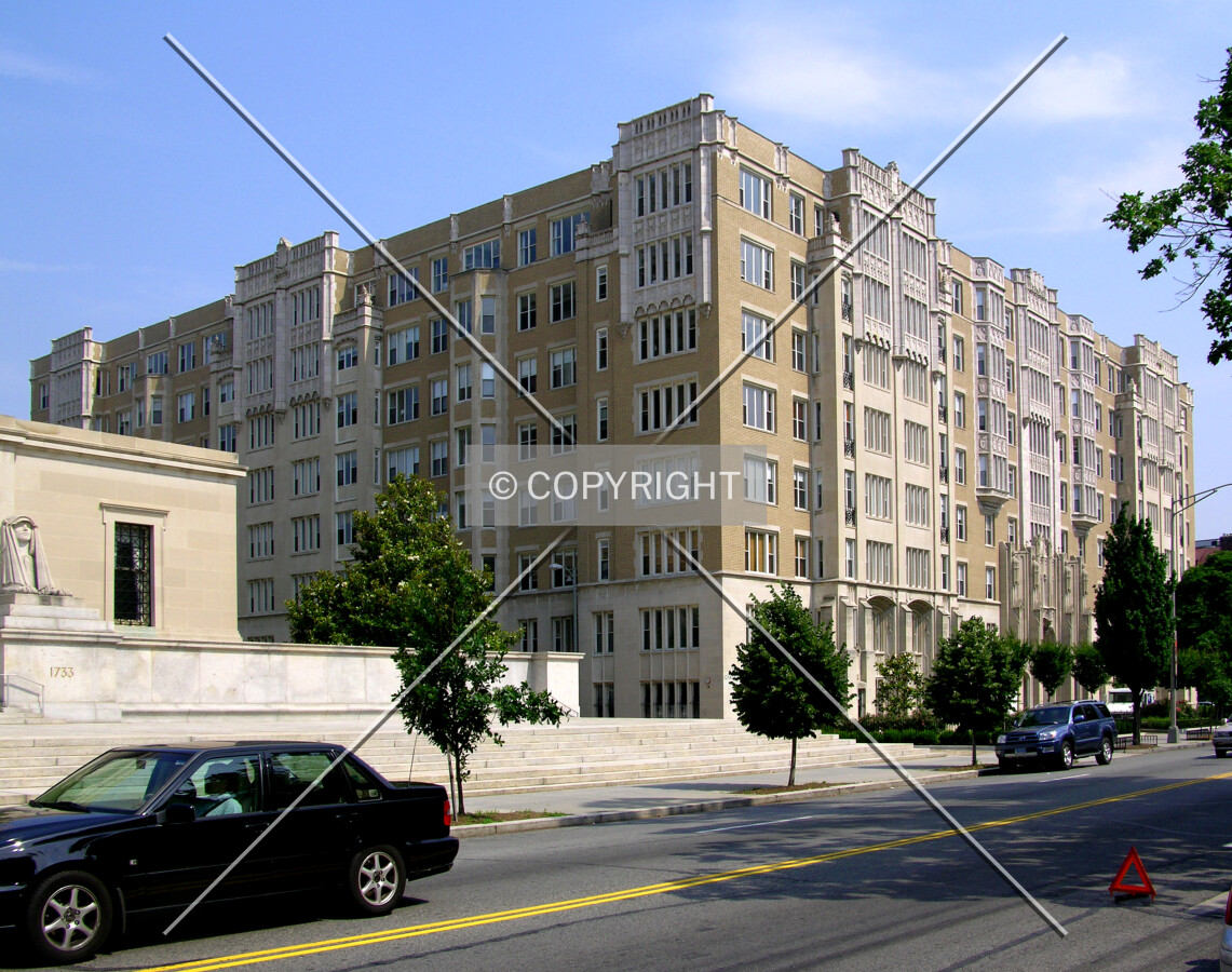 From across 16th Street to the northwest