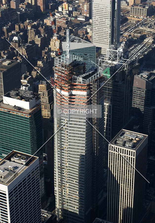 Aerial view from the east