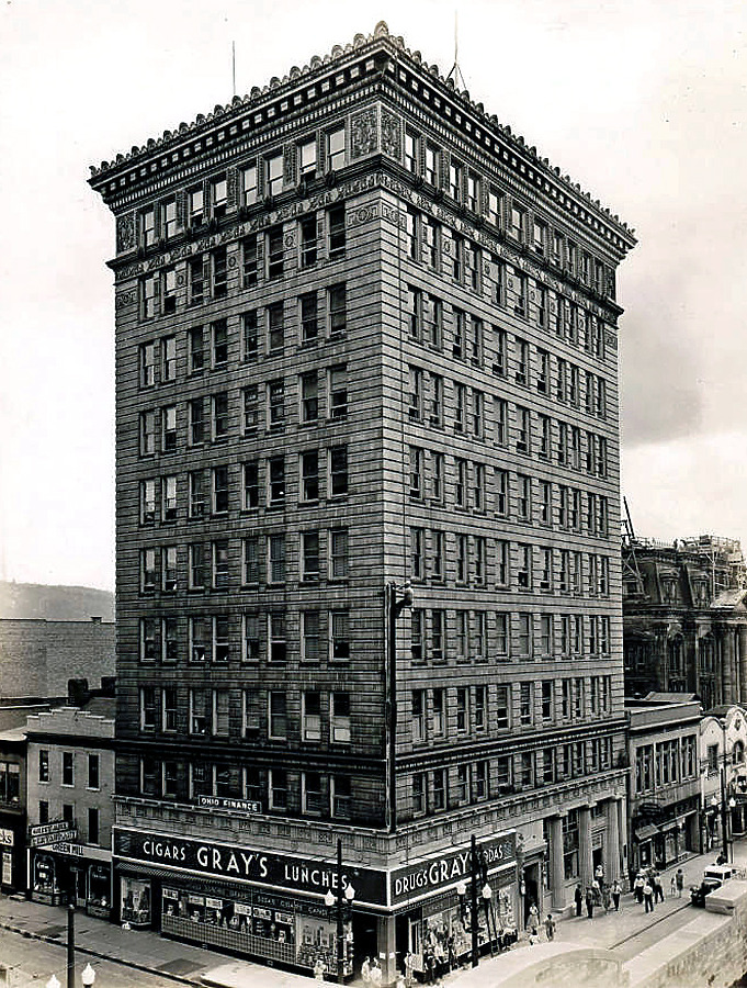 Vintage view from the west