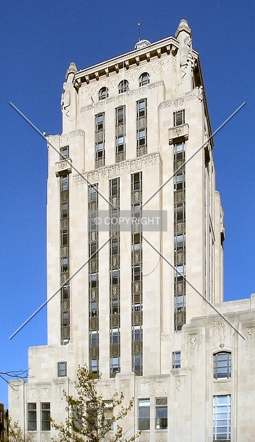 South facade from East 8th Street