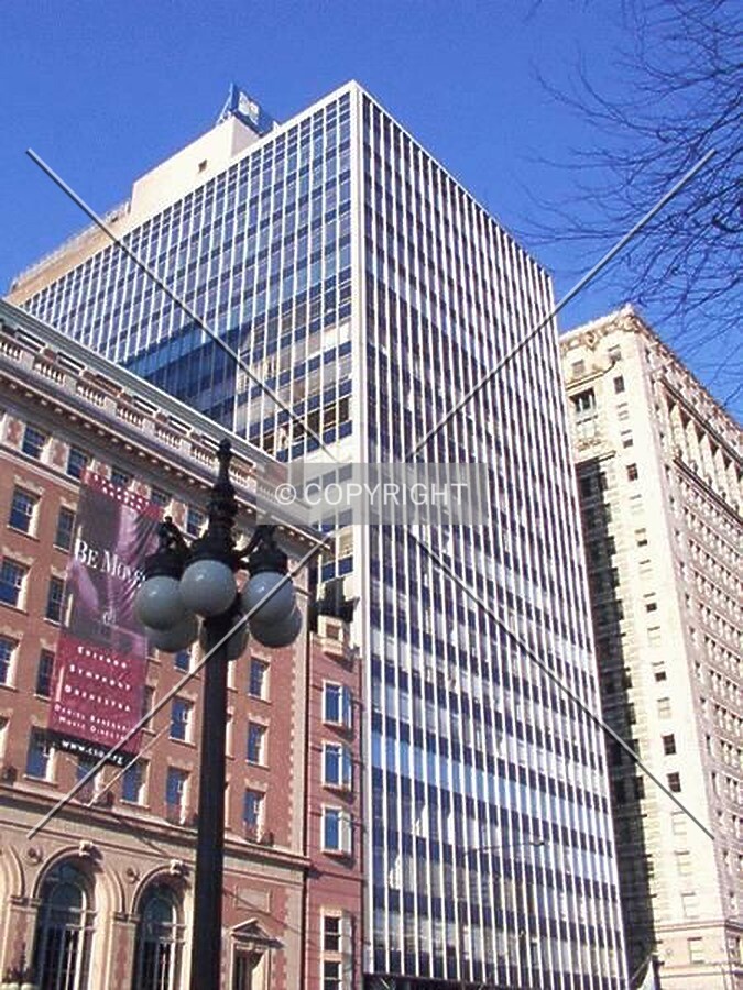 Southeast corner from Michigan Avenue